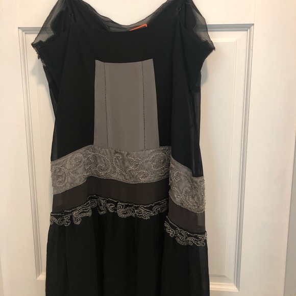 COPY - Karen Millen Cocktail Party Wedding Dress Silk - Picture 5 of 8